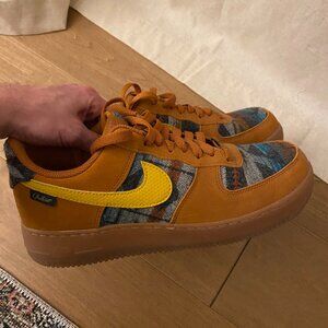 Pendelton Nike Air Force 1 sneakers